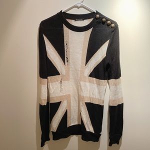 Balmain brown sweater